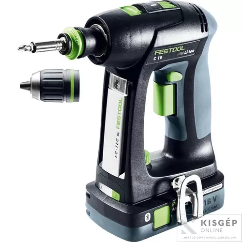 576435 Festool Akkus fúró-csavarbehajtó, C 18 HPC4,0 I-Plus