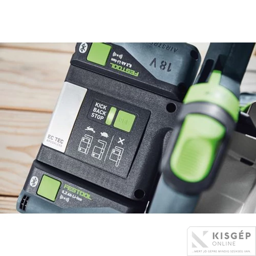Festool Akkus merülőfűrész, TSC 55 KEB-Basic