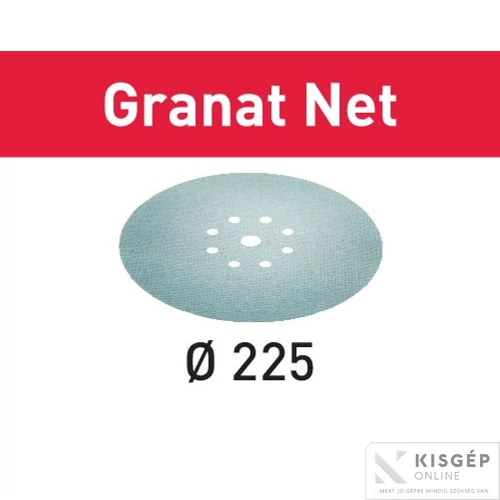 Festool P150 csiszolópapír gipsz és diszperziós glett csiszolásához. Nyitott hálós szerkezet a teljes felületen történő elszívásért. 
