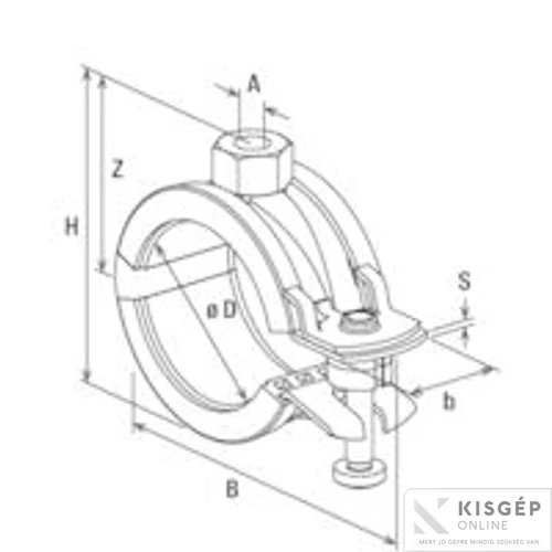 Fischer FKS PLUS 50-55 csőbilincs 1db