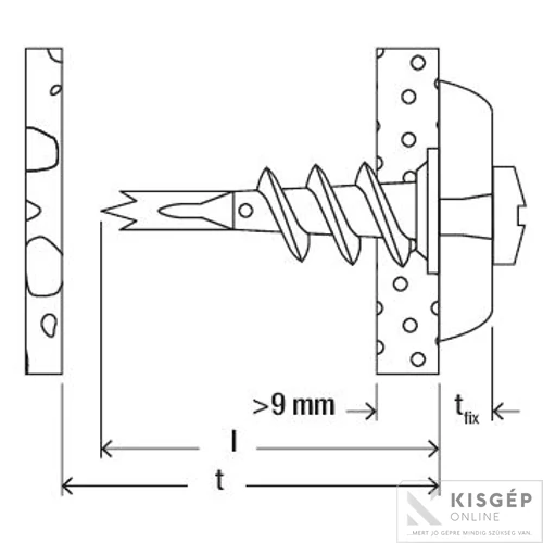 Fischer GKM S/27 CSAVAR SÜLLY.FEJJEL 1db