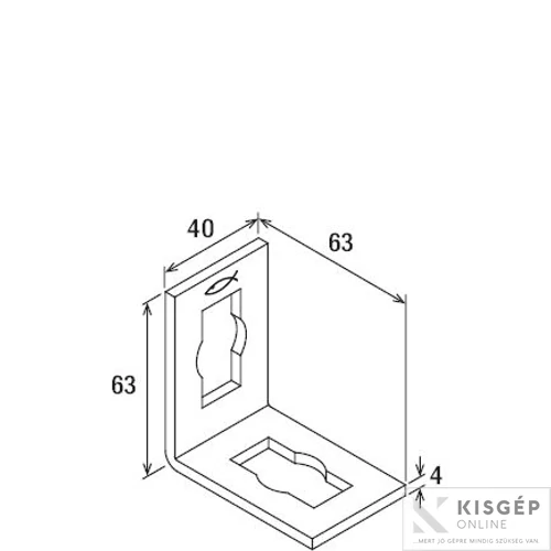 Fischer szögelem PFAF 2 1db