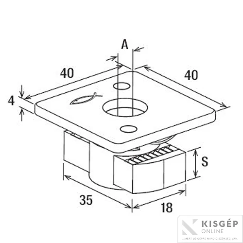 Fischer FCN CLIX M10 sínanya 1db
