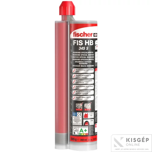 Fischer HB 345S Hyghbond ragasztó345 1db