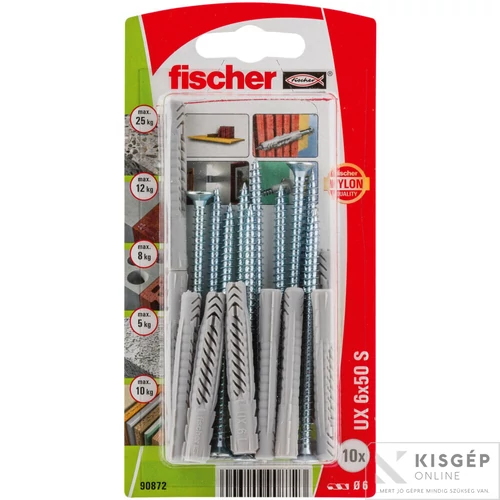 Fischer UX 6x50 SK dűbelszett 1db