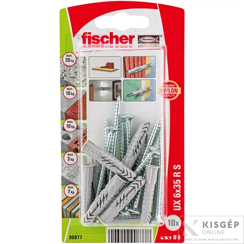 Fischer UX 6x35 RSK dűbelszett 1db
