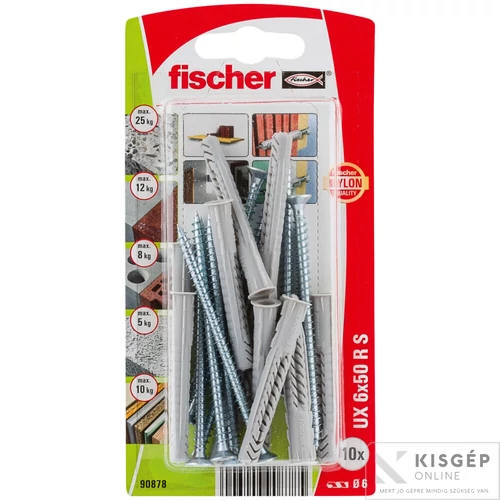Fischer UX 6x50 RSK dűbelszett 1db