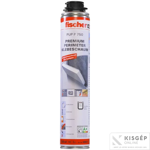 Fischer egykomponensű pisztolyhab PUP P 750 G B2 1db