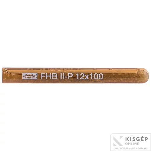 Fischer FHB II-P 12X100 ragasztó patron 1db