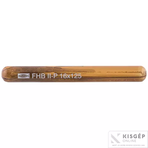 507923 Fischer FHB II-P 16X125 ragasztó patron 1db