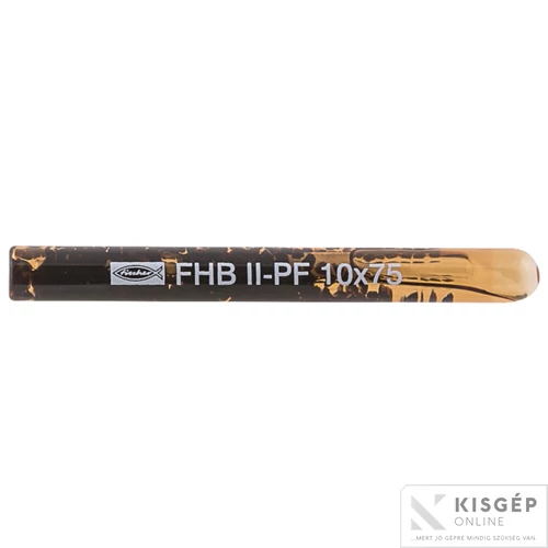 Fischer FHB II-PF 10x75 ragasztó patron 1db