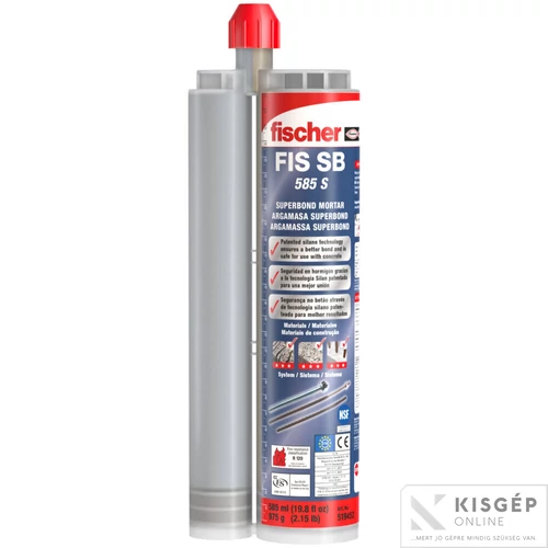 Fischer FIS SB-585 ragasztó 585ml 1db