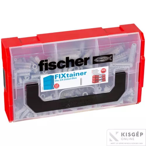 532892 Fischer  FIXTAINER SX dűbel készlet 1db