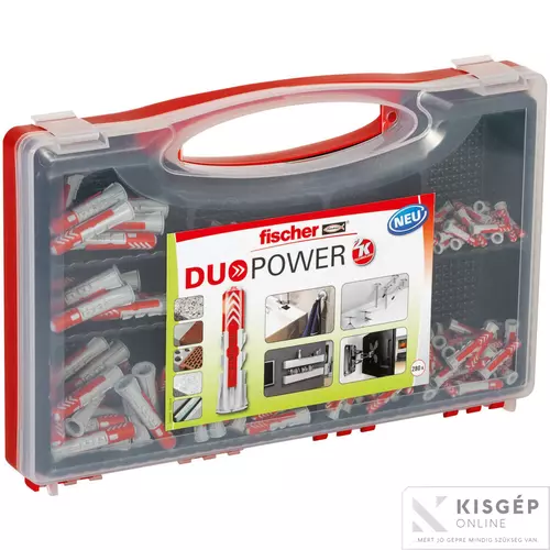 535973 Fischer  REDBOX DUOPOWER dűbel készlet 1db