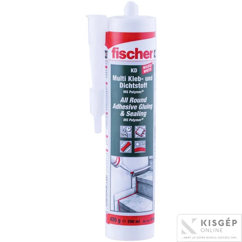 Fischer Multi tömítőragasztó KD 290 fehér 1db