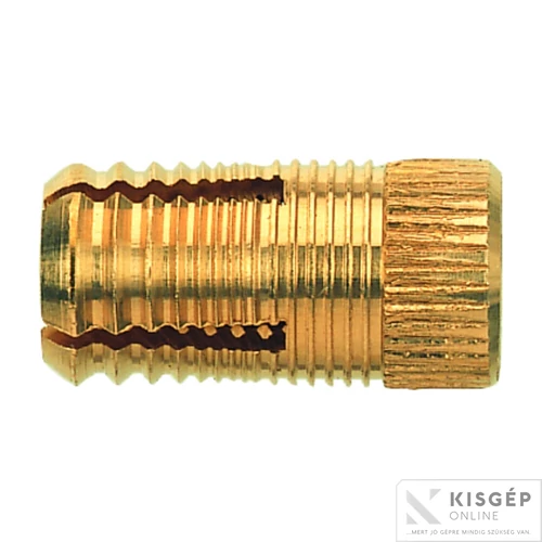 Fischer PA4M  8/25 sárgaréz dűbel          metrikus csavarhoz 1db
