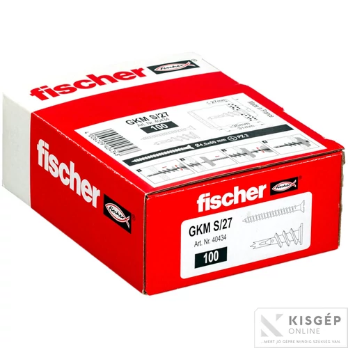 Fischer GKM S/27 CSAVAR SÜLLY.FEJJEL 1db