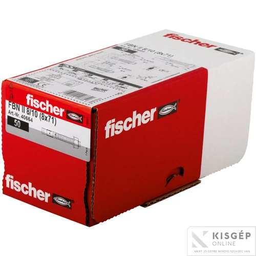 Fischer FBN II 8/10 alapcsavar 8x71 1db