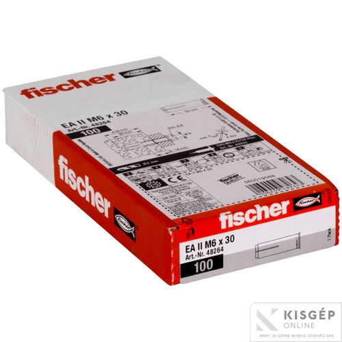 Fischer EA II M6 GVZ feszítődűbel 1db