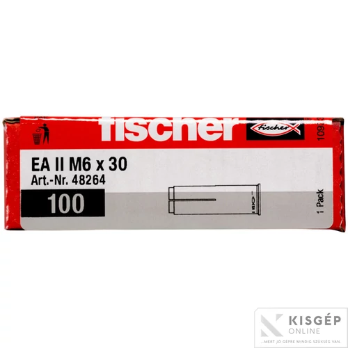 Fischer EA II M6 GVZ feszítődűbel 1db