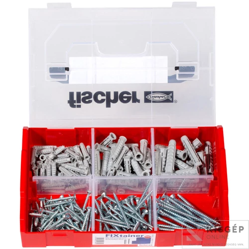 Fischer  FIXTAINER SX dűbel + csavar készlet 1db