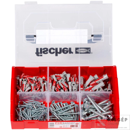 Fischer  FIXTAINER DUOPOWER dűbel és csavar készlet 1db