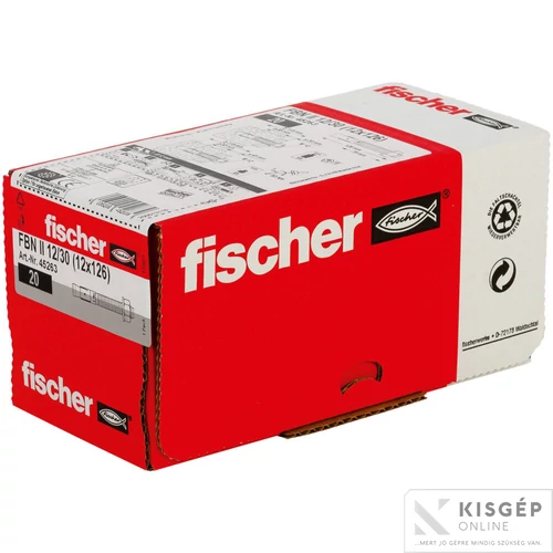 Fischer FBN II 12/30 alapcsavar 12x126 1db