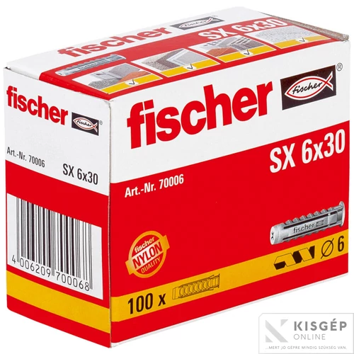 Fischer SX-06 műanyag dűbel 1db