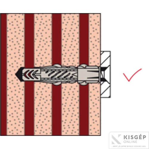 Fischer UX 14 x 75 perem nélkül univerzális dűbel