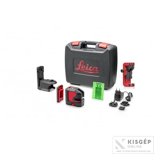 Leica Lino L2P5G zöld pont- és keresztlézer (koffer + Li-ion pack + alkáli + UAL130)