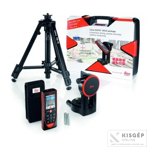Leica DISTO D510 Távolságmérő + FTA360 adapter + TRI70 állvány kofferban