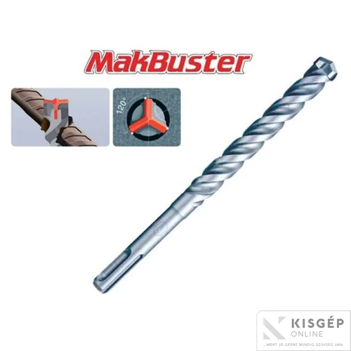 Makita SDS-Plus MAKBUSTER 3 élű  10x210mm