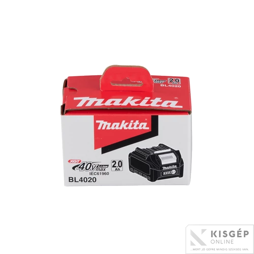 Makita 40Vmax XGT 2,0Ah Li-ion akkumulátor BL4020