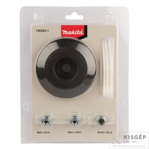 Makita 198383-1 255 mm műanyag vágópengés fej M8x1,25RH M8x1,25LH M10x1,25LH