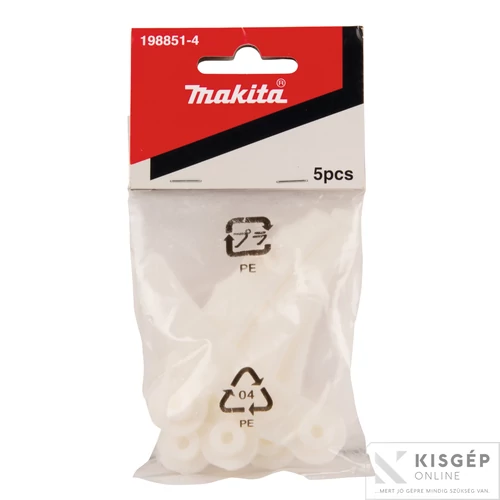 Makita 198851-4 tartalék penge 198848-3 műanyag vágópengés fejhez 5db