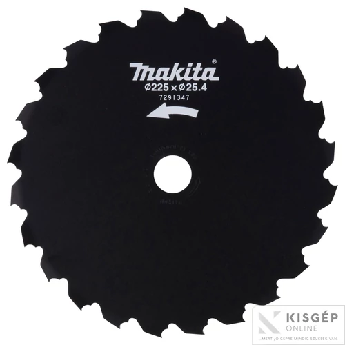 Makita 199872-9 24 fogú fűrészlap 225x25,4 mm UR012G