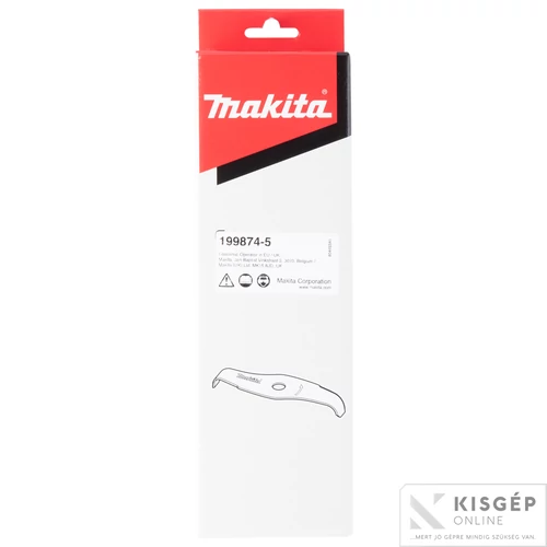 Makita 199874-5 2 pengés fűvágó 270x25,4 mm UR012G-hez