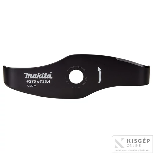 Makita 199874-5 2 pengés fűvágó 270x25,4 mm UR012G-hez