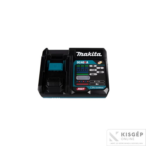 Makita 40Vmax XGT Li-ion gyorstöltő DC40RA