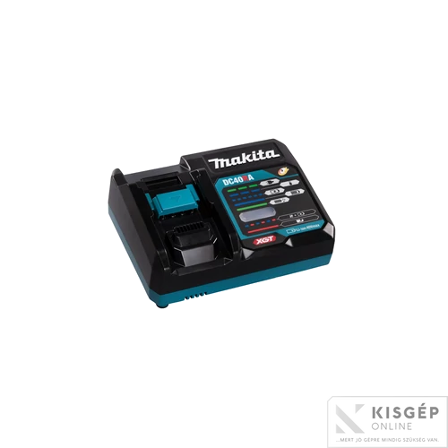 Makita 40Vmax XGT Li-ion gyorstöltő DC40RA