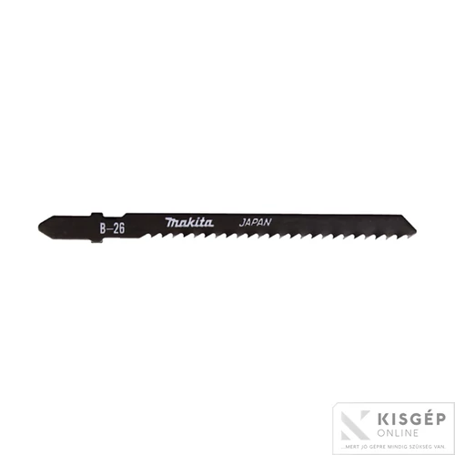 Makita  HSS B-26 szúrófűrészlap KEMÉNYFA/FURNÉR, általános, TPI:9, L:105mm (5 db/cs)
