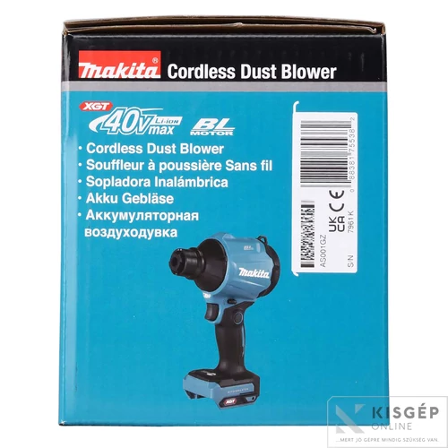 Makita 40Vmax XGT Li-ion BL légfújó Z