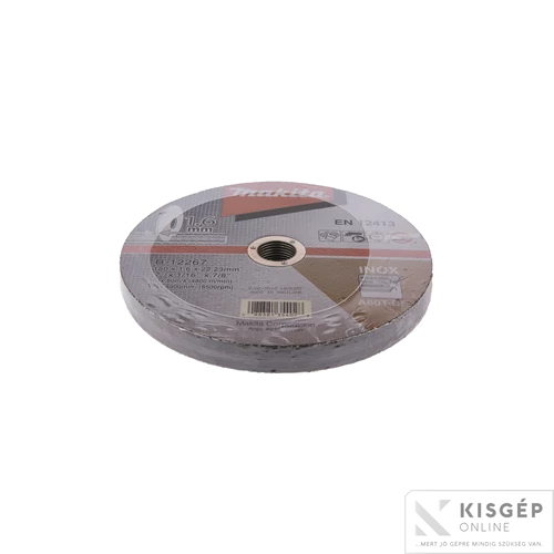 Makita vágókorong INOX 180x1,6 mm