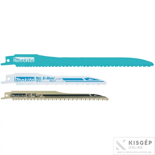 Makita 3db  orrfűrészlap FA,FÉM, gyors, B-05038, B-05044, B-05153