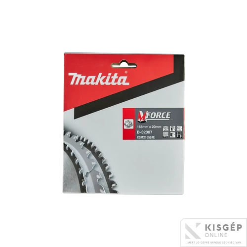 Makita körfűrészlap Mforce 165x20mm Z24