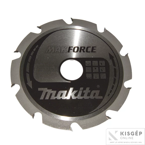 Makita körfűrészlap Makforce 165x30mm Z10