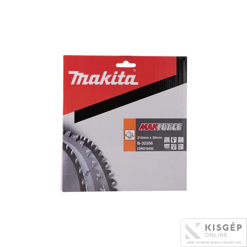 Makita körfűrészlap Makforce 210/30mm Z40