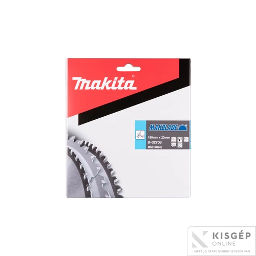 Makita körfűrészlap Makblade 190x20mm Z24