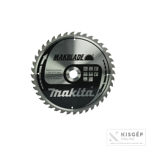 Makita körfűrészlap Makblade 305x30mm Z40