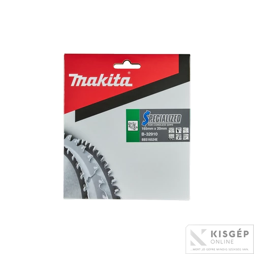 Makita körfűrészlap akkus FA 165x20mm Z24